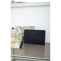 디올 Dior A5 Pouch Black Dior Oblique Jacquard (국내배송)