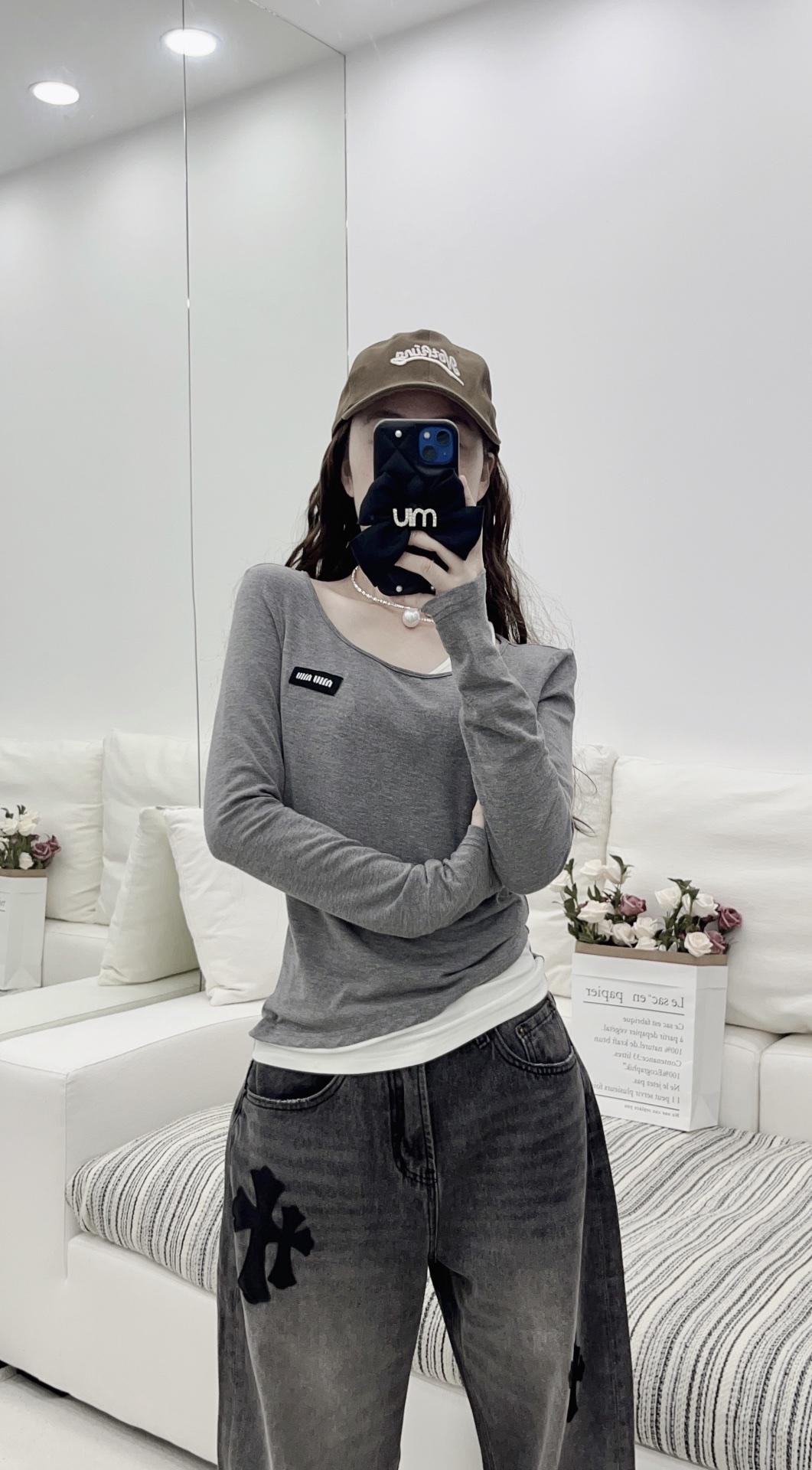 미우미우 바텀 셔츠 (해외배송)