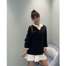 셀린느 브이넥 니트 스웨터 (해외배송)