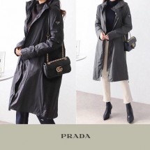 프라다 24FW COTTON BONDING RAIN COAT (국내배송)