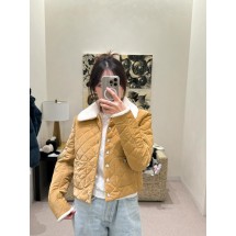 샤넬 램울 코튼 마름모 라펠 재킷 (해외배송)