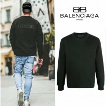 발렌시아가(balenciaga) 백로고 맨투맨 (국내배송)