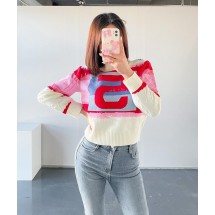 샤넬 반폴라 컬러니트 (국내배송)