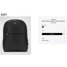 몽블랑 Men's Sartorial Small Leather Backpack  (국내배송)