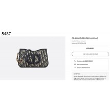 디올 CD SIGNATURE HOBO MINI BAG (국내배송)