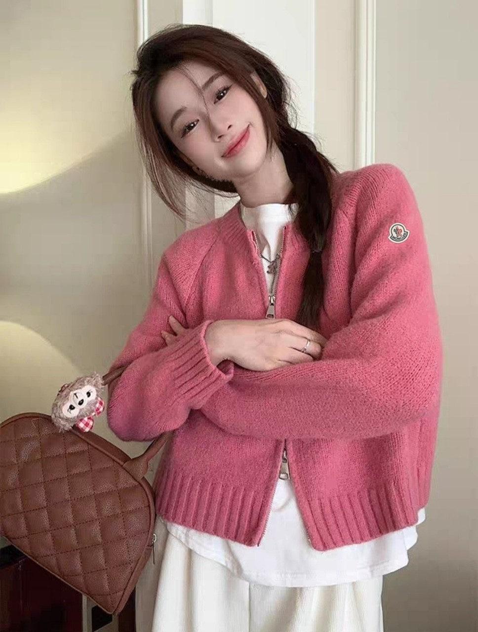 몽클레어 비비드 투웨이 집업 가디건 (국내배송)
