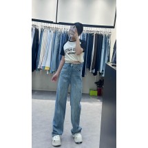 디올 데님 스트레이트 와이드 레그 팬츠 2컬러 (해외배송)