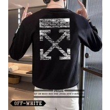 오프화이트 OFF-WHITE X 오프 레터링 패턴 밍크양기모 티셔츠 (국내배송)