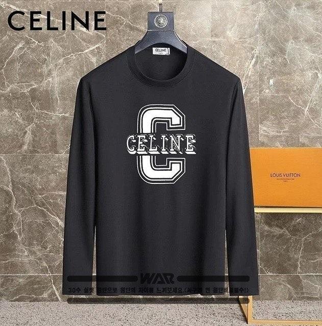 셀린느 CELINE 빈티지 C 패턴 긴팔 티셔츠 (국내배송)