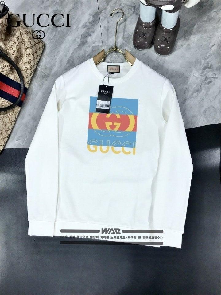 구찌 GUCCI 삼색 박스 로고 밍크양기모 티셔츠 (국내배송)