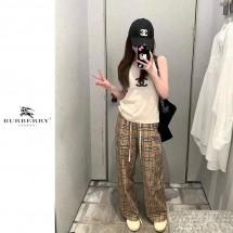 버버리루안 체크 팬츠 (국내배송)