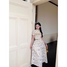 디올 버터플라이 프린트 스커트 (해외배송)