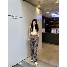 샤넬 봄 여름 와이드 레그 팬츠 (해외배송)