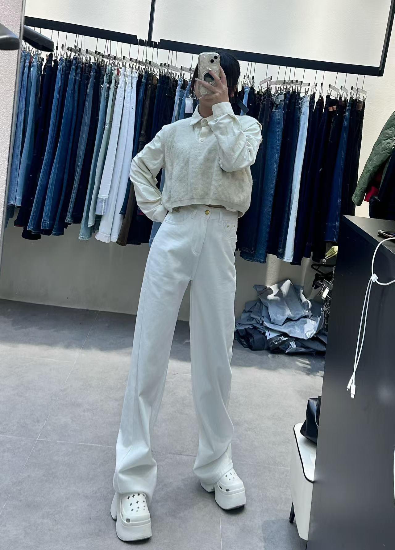 셀린느  레그 와이드 레그 진 (해외배송)