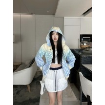 루이비통 체커보드 그라데이션 후드 재킷 2컬러 (해외배송)