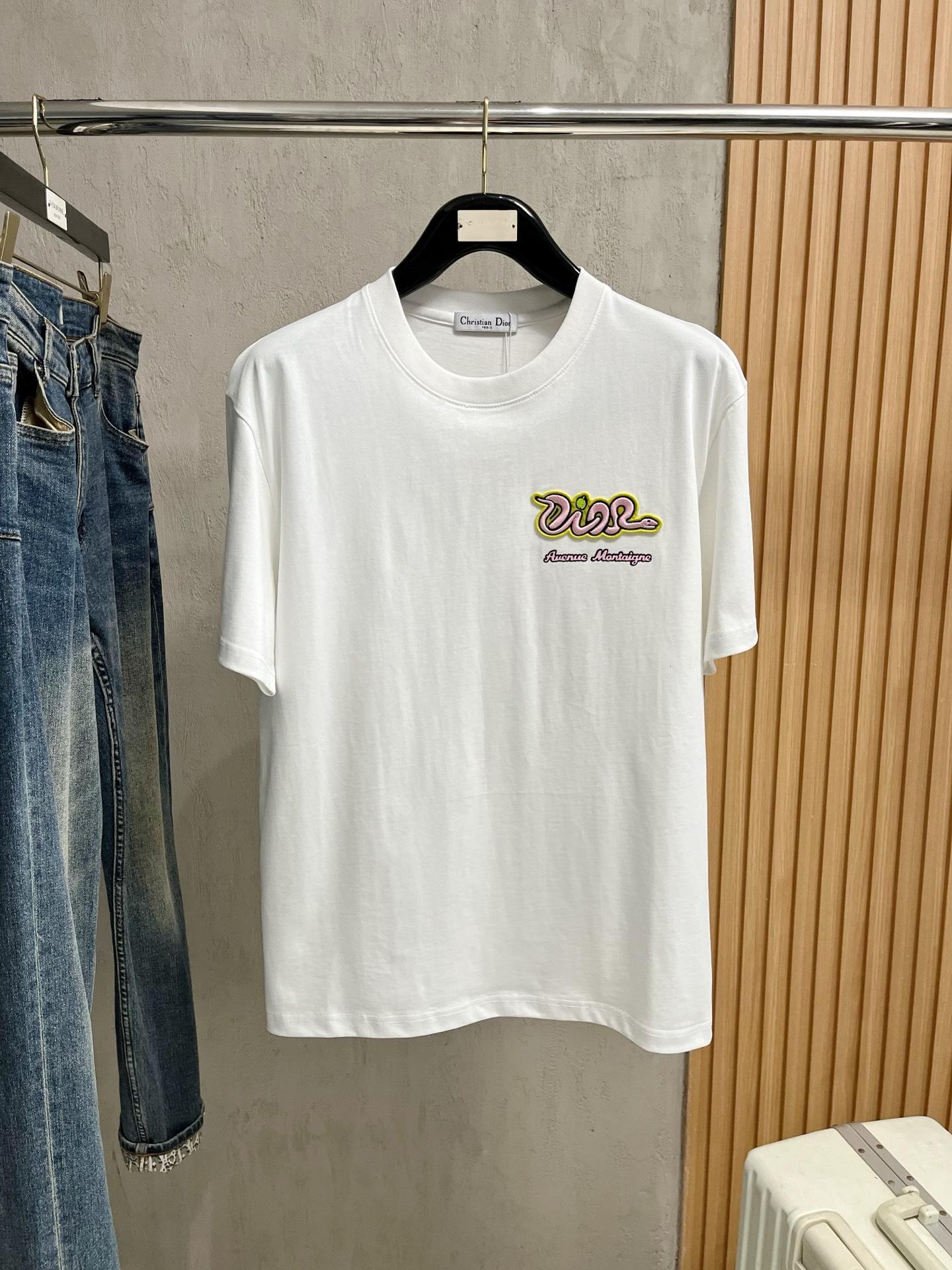 디올 반팔 티셔츠 2컬러 (해외배송)