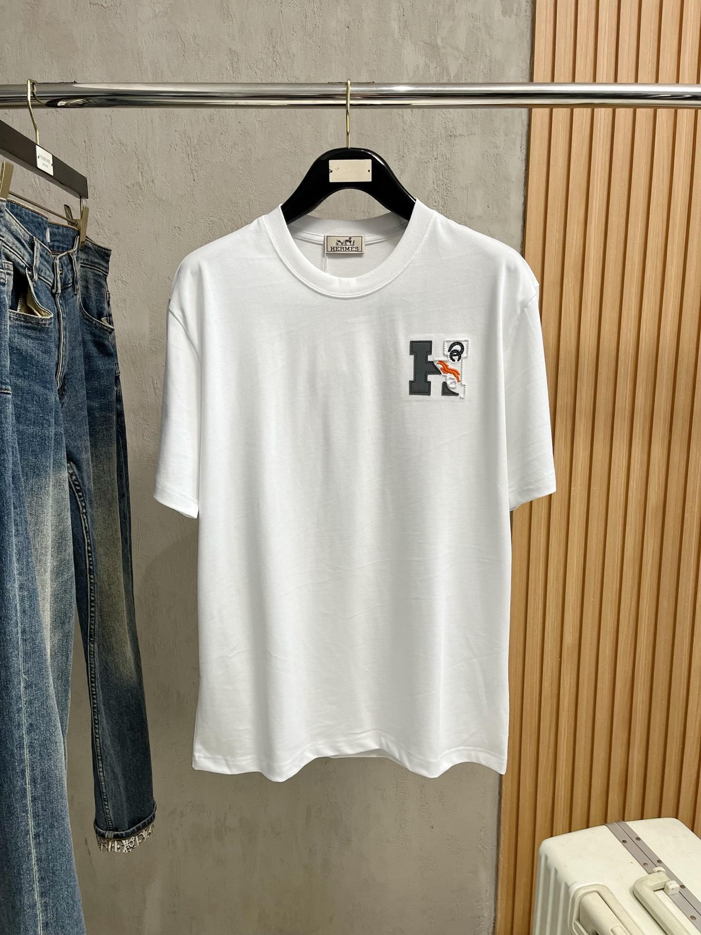 에르메스 반팔 티셔츠 2컬러 (해외배송)