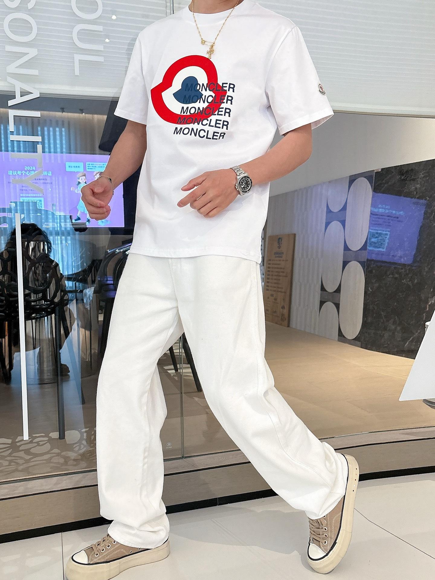 몽클레어 라운드넥 반팔 (해외배송)