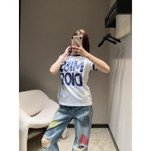 디올 그래피티 레터 프린트 반팔 (해외배송)