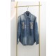 루이비통 Louis Vuitton Denim Overshirt Indigo Blue (국내배송)