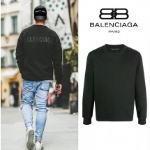 발렌시아가 (balenciaga) 백로고 맨투맨 (국내배송)