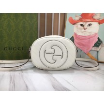 구찌 블론디 미니 라운드 인터로킹 더블 G 숄더백 (해외배송)