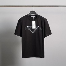 프라다 삼각 빅레터링 라운드 반팔티 (국내배송)