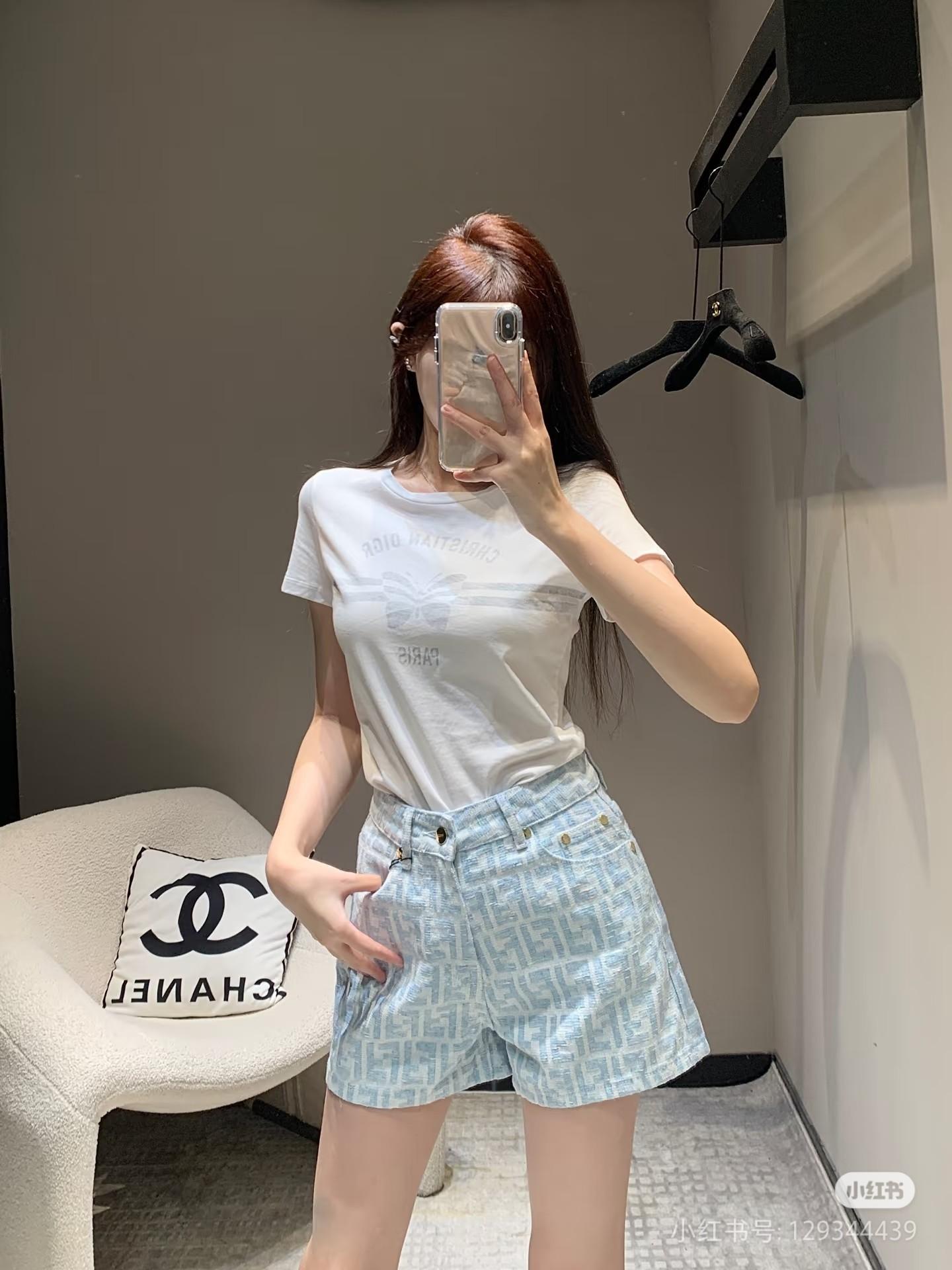 펜디 더블 FF 자카드 풀 프린트 반바지 (해외배송)