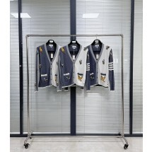 톰브라운 자카드 컬러블록 가디건 (해외배송)