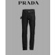 프라다  PRADA  사각 패치 융기모 데님진 (국내배송)