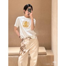 버버리 라운드넥 반팔 티셔츠 (해외배송)