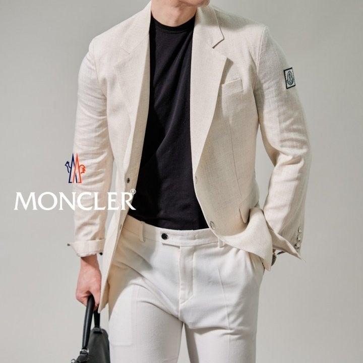 몽클레어 감마블루 린넨자켓 (국내배송)