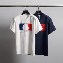 몽클레어 삼색프린팅 코튼 반팔티 (국내배송)