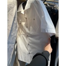 루이비통 25SS 싱글브레스트 엠보싱 반팔 셔츠 (정품급 해외배송)