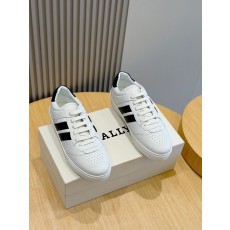 발리 Bally Tennis 남성용 컬러블록 가죽 스니커즈 (해외배송)
