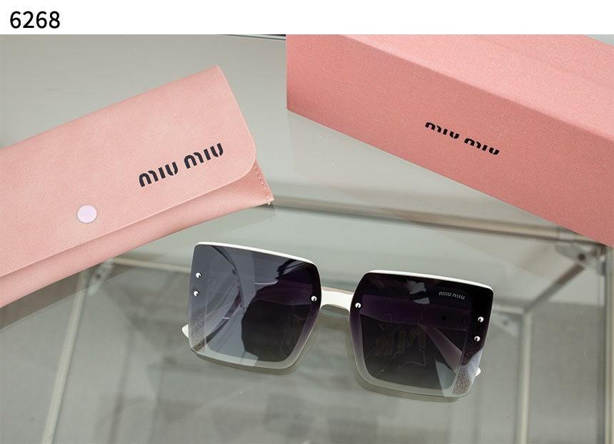 미우미우 [MIU MIU] 수입고급 스퀘어 글림스 선글라스 6268 (국내배송)