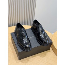 돌체앤가바나 가죽 더블 버클 슈즈 (해외배송)
