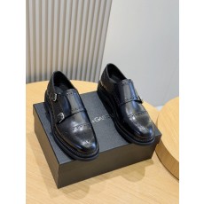 돌체앤가바나 가죽 더블 버클 슈즈 (해외배송)