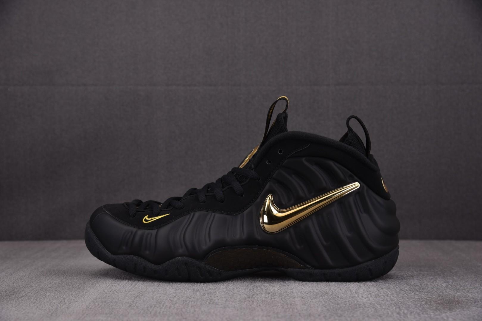 나이키 Air Foamposite Pro Black Metallic Gold (해외배송)