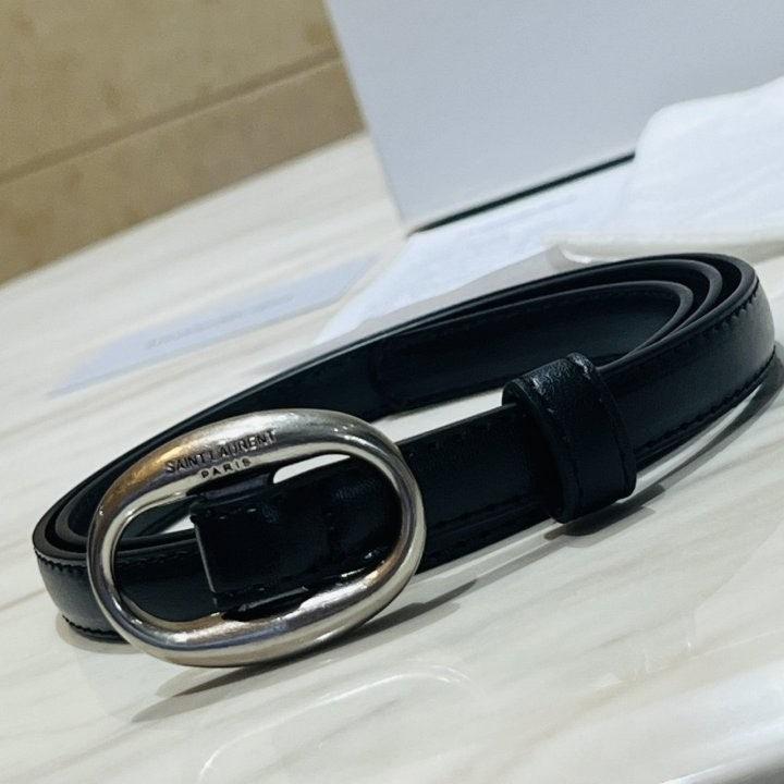 입생로랑 15MM 오발버클 레더벨트 (수입) (국내배송)
