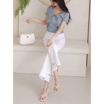 톰브라운 여성 부츠컷팬츠 (국내배송)