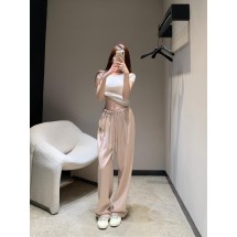 로에베 로고 자수 캐주얼 바지 (해외배송)