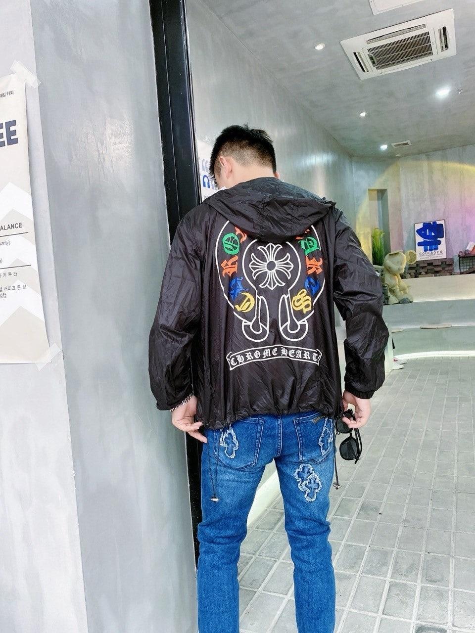 크롬하츠 컬러풀 로고 후디 바람막이 (국내배송)