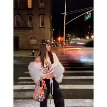 크롬하츠 25SS 스타리 스카이 시리즈 레더 크로스 진 (정품급 해외배송)