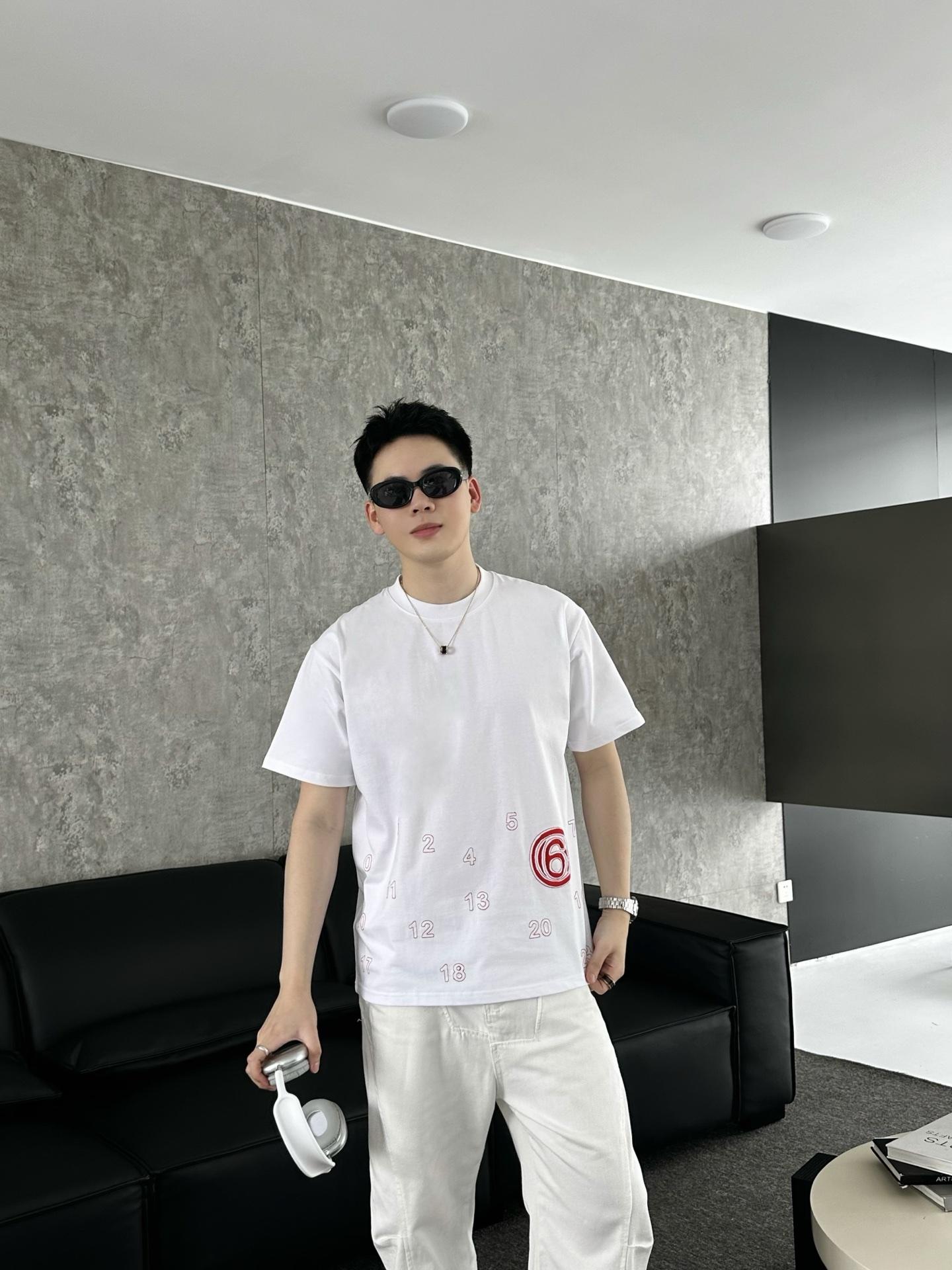 메종마르지엘라 라운드넥 티셔츠 (해외배송)