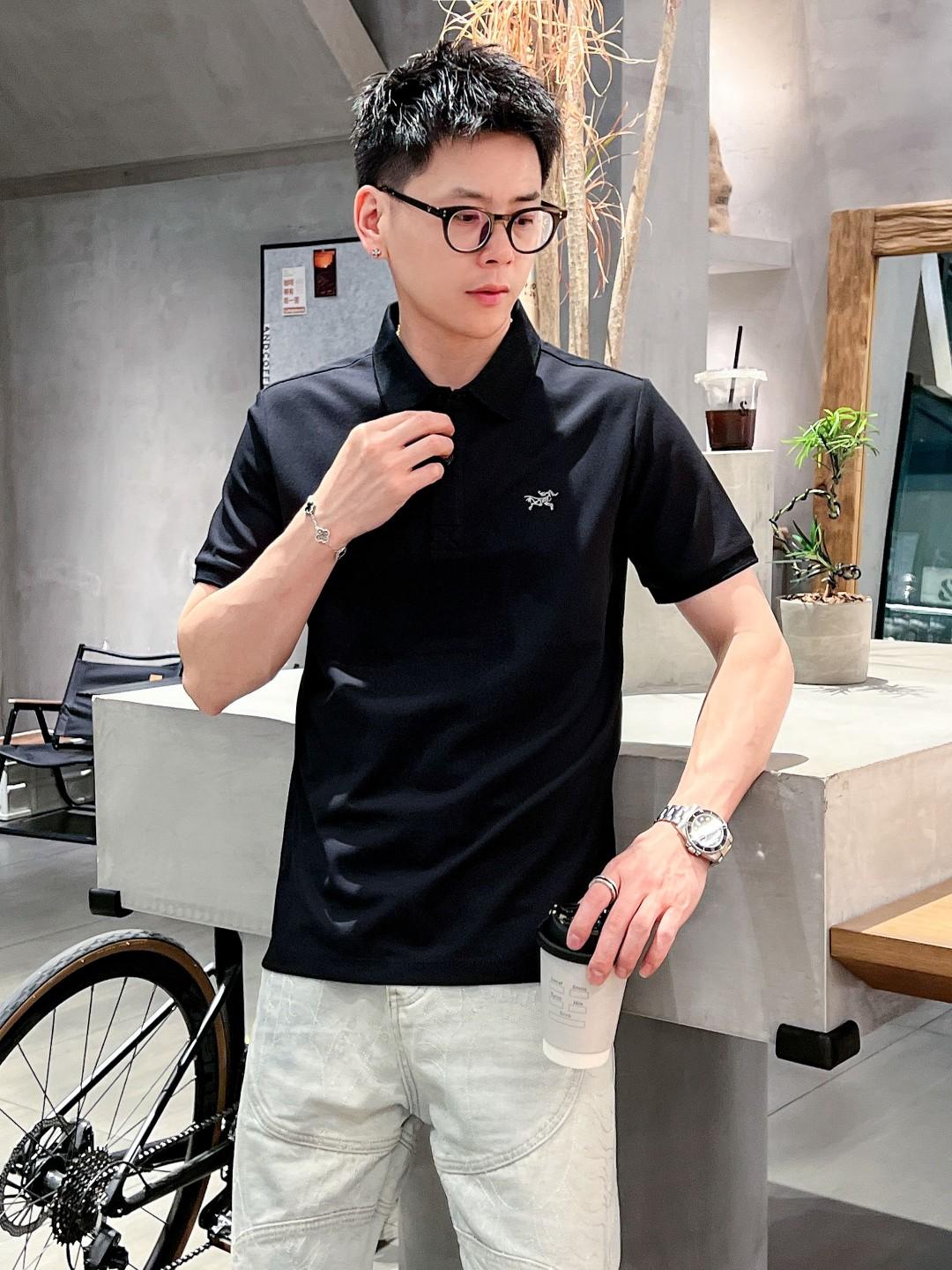 아크테릭스 남성용 라펠 폴로 셔츠 (해외배송)