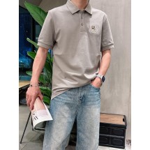 로에베 남성용 라펠 폴로 셔츠 (해외배송)