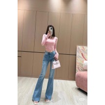 로에베 데님 플레어 팬츠 (해외배송)