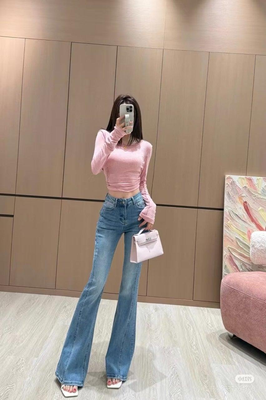 로에베 데님 플레어 팬츠 (해외배송)