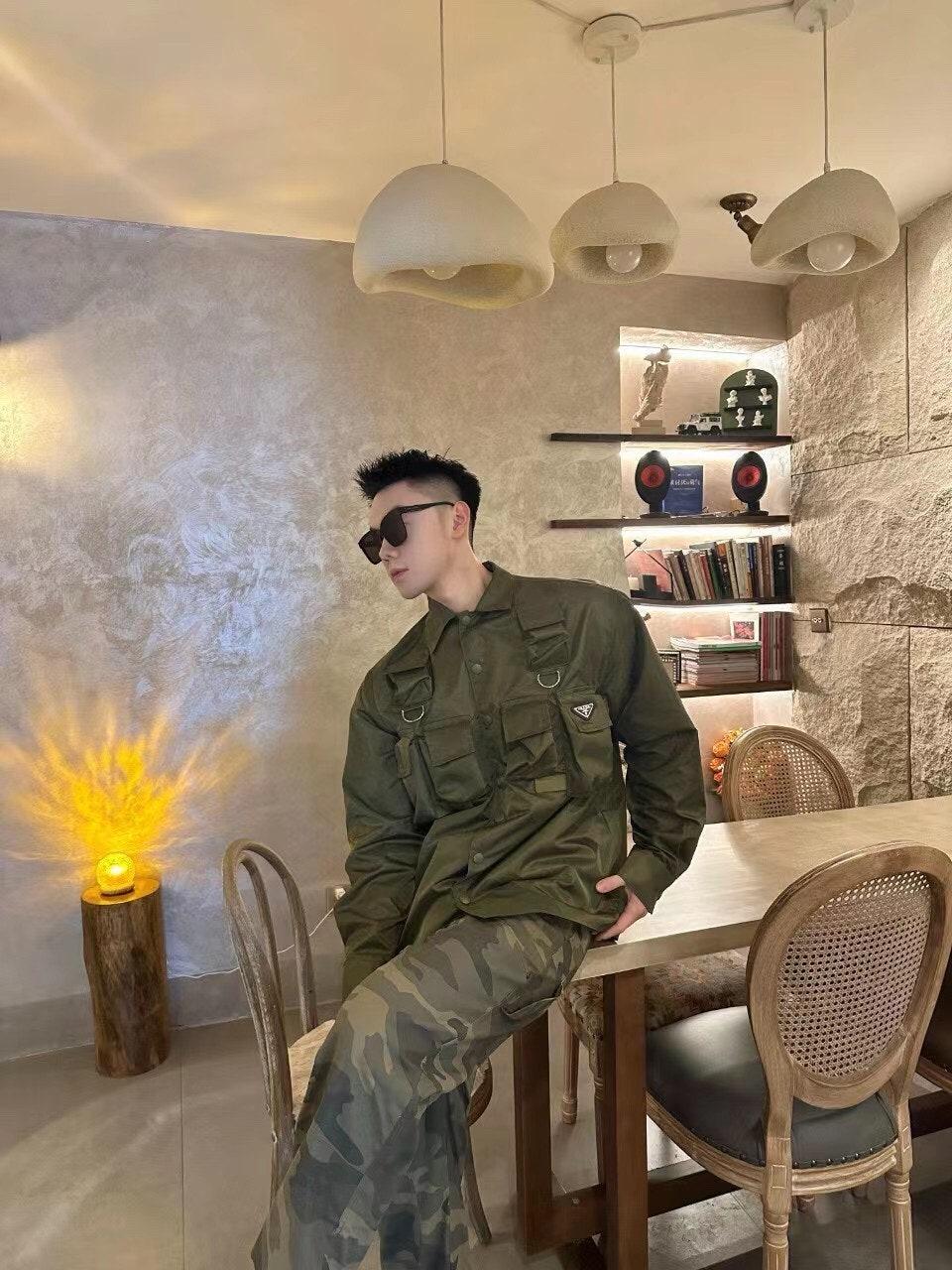 프라다 나일론 셔츠 재킷 (해외배송)